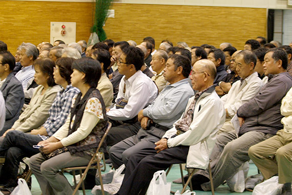 私の１時間に渡るお話を傾聴していただけました。